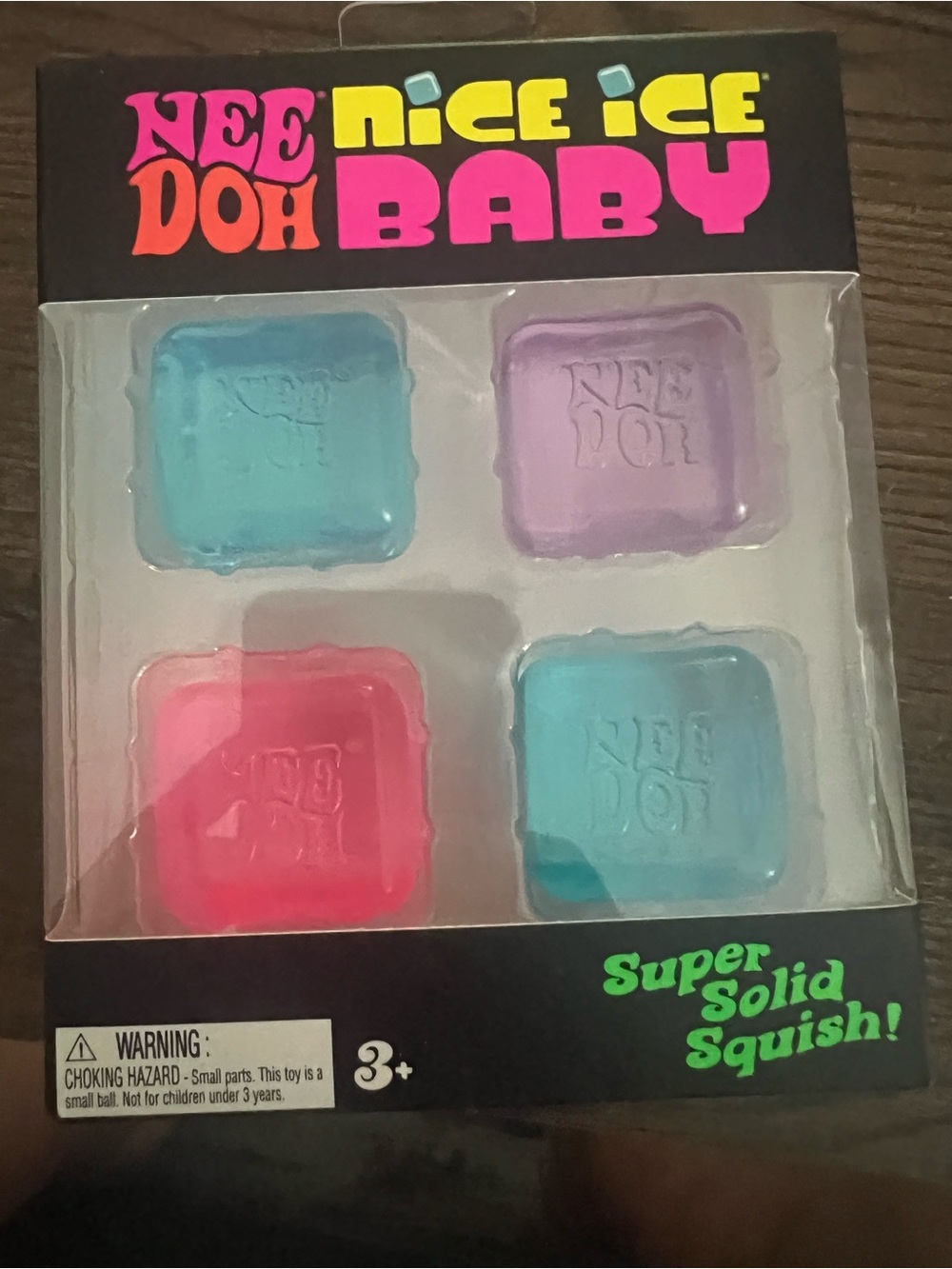 Schylling Needoh Nice Ice Baby stress Squishy toys